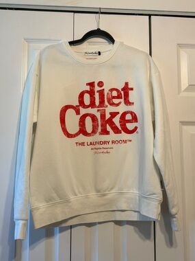 The Laundry Room Diet Coke Sweatshirt size Medium